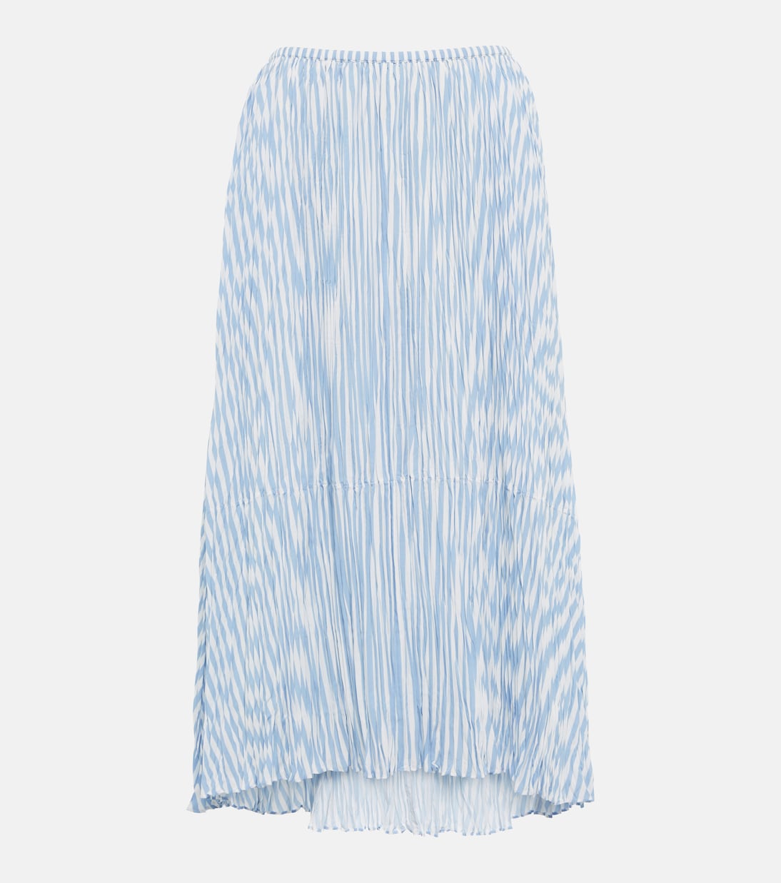 Falda midi a rayas | Vince