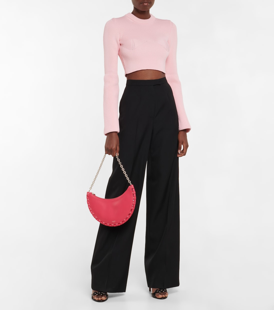 Pullover in maglia a coste | Alaïa