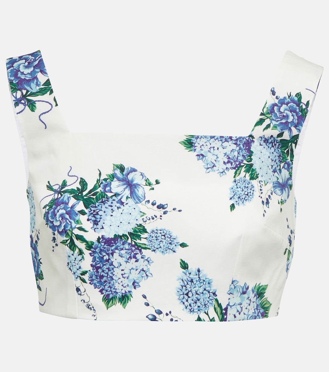 Cropped-Top Jeanie aus Baumwolle | Emilia Wickstead