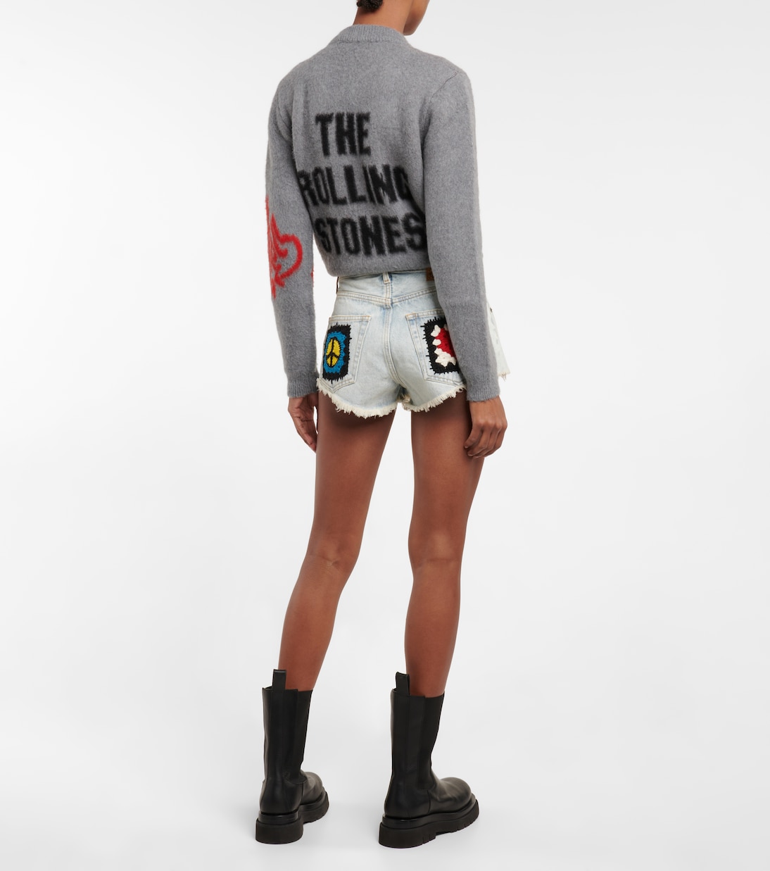 Shorts di jeans Northern Vibes | Alanui