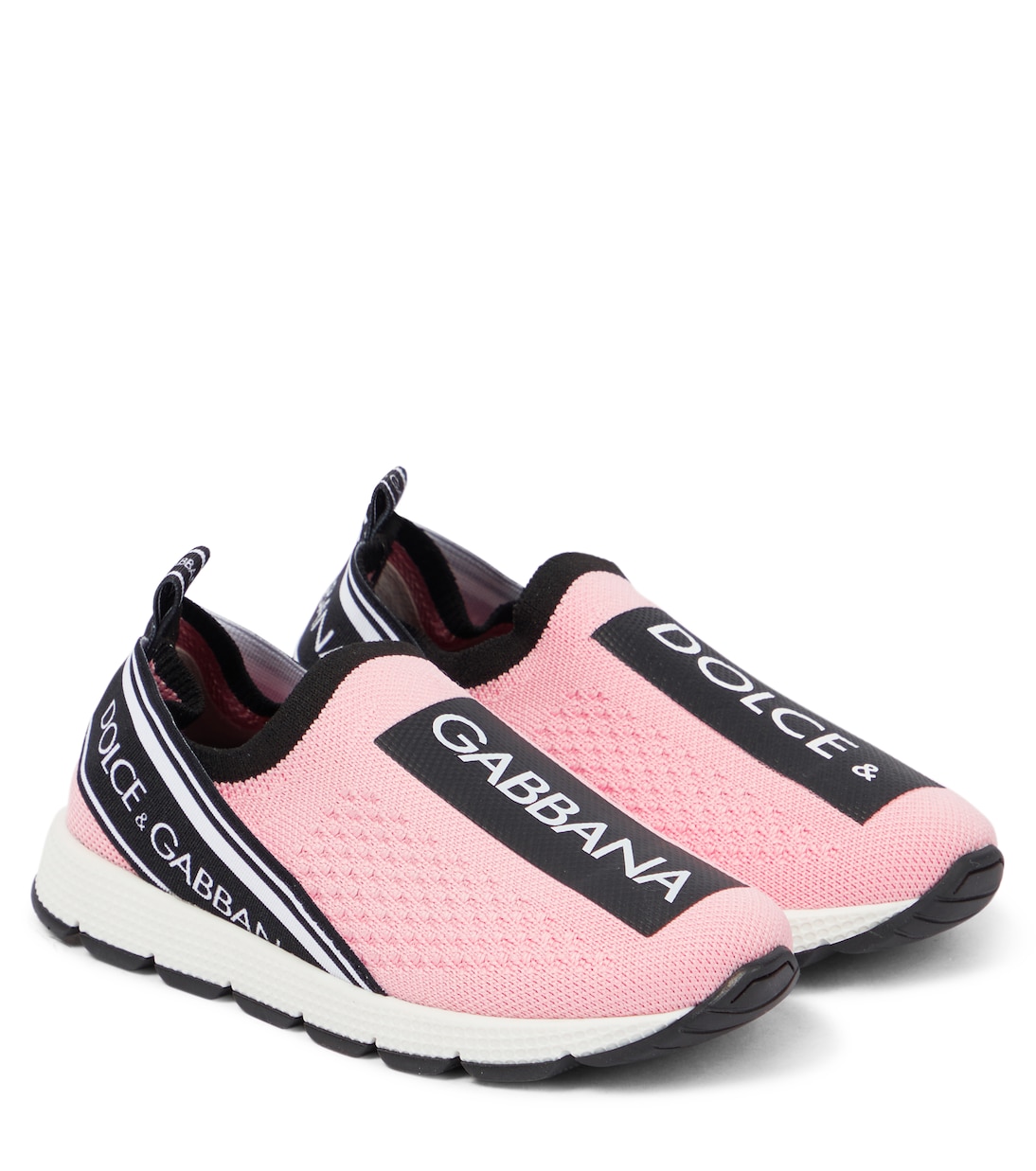 Sneakers Sorrento aus Mesh in Pink Dolce Gabbana Kids Mytheresa