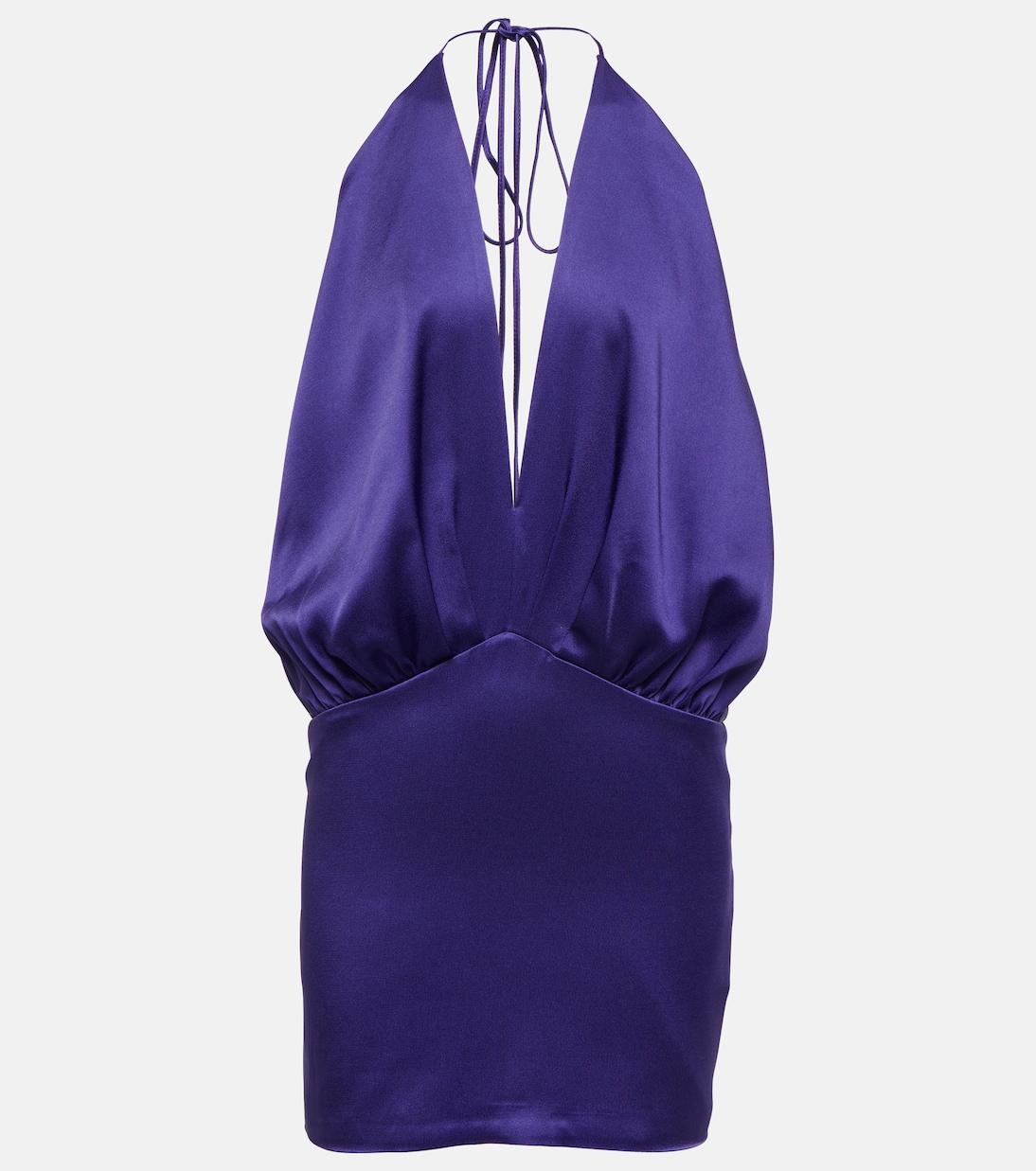 Minikleid aus Satin | Blumarine