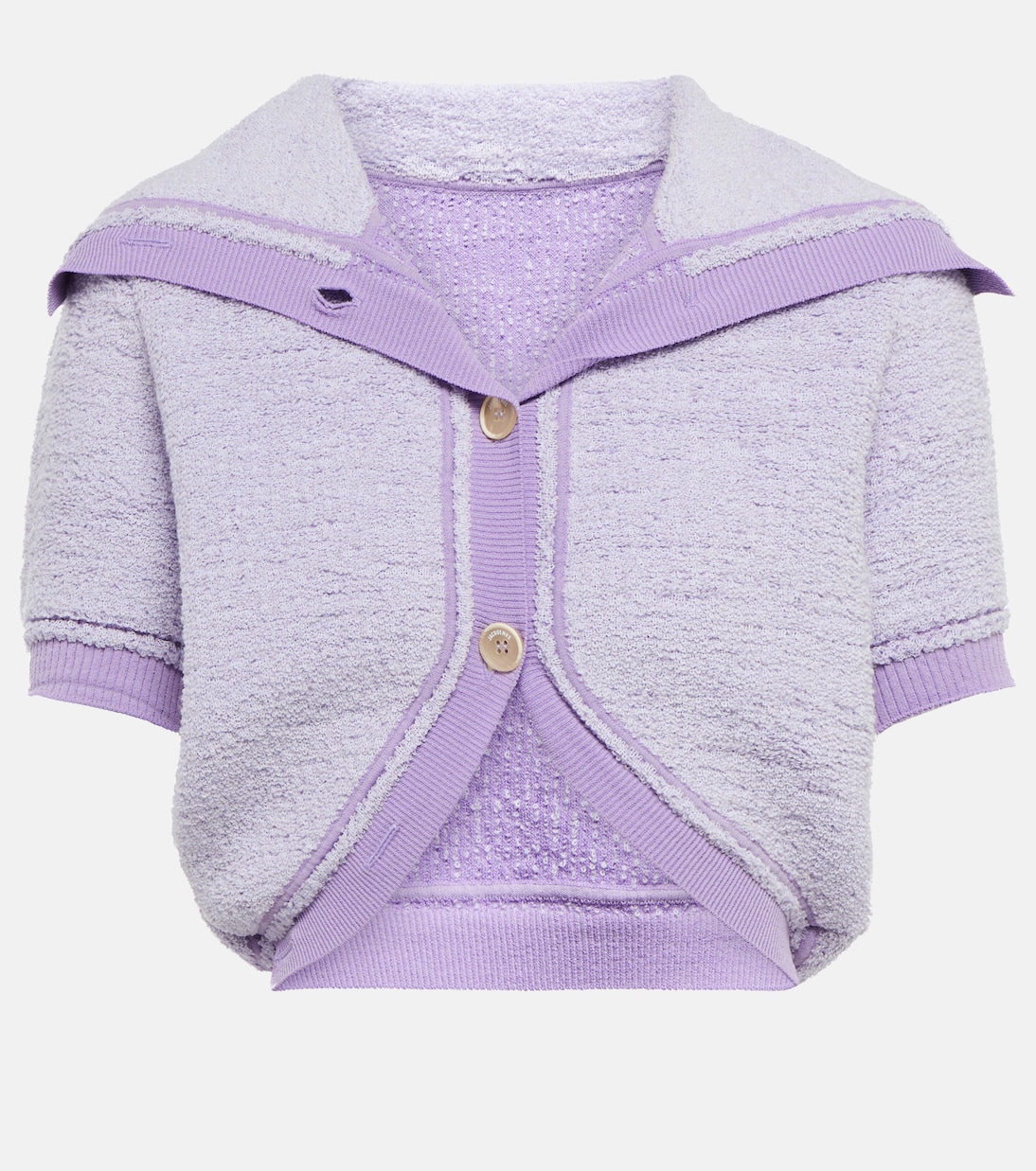Le Cardigan Campana knit crop top | Jacquemus