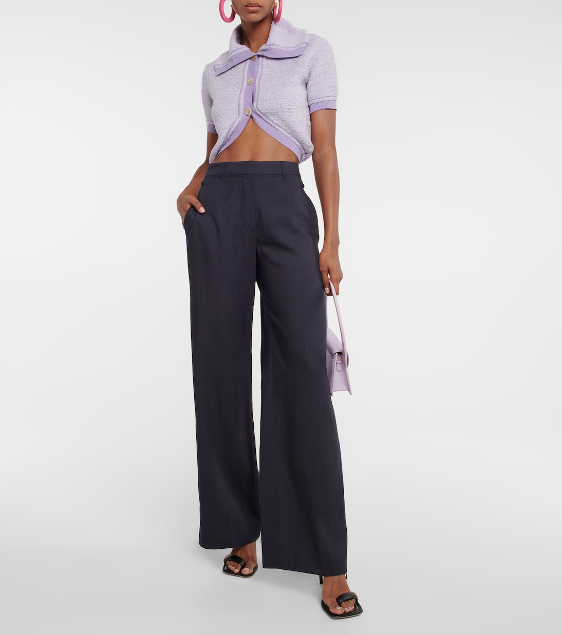 Le Cardigan Campana knit crop top | Jacquemus