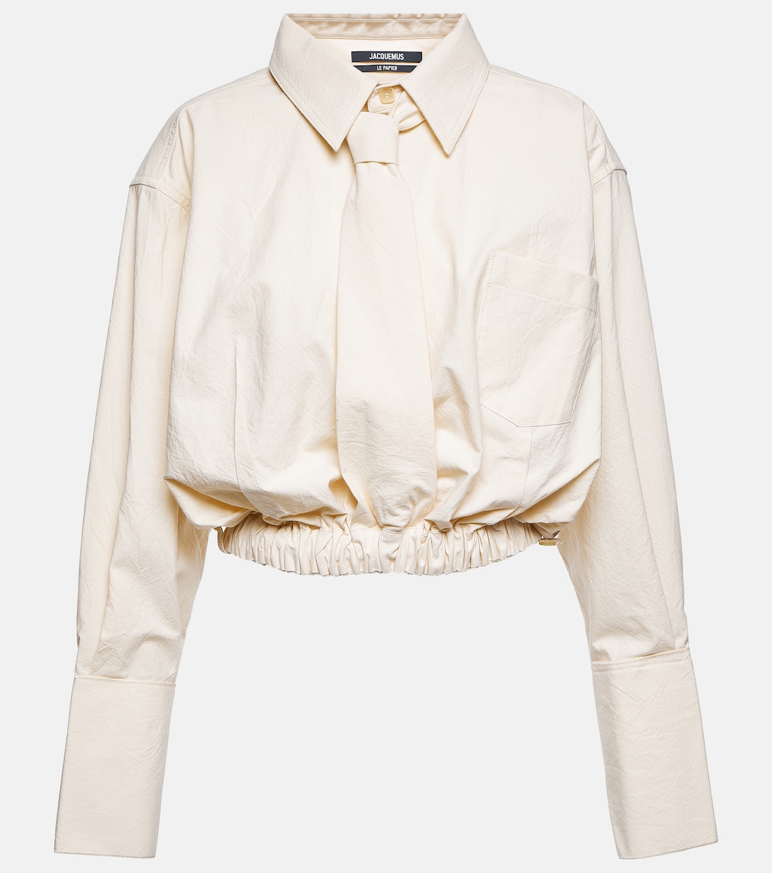 Camicia La Chemise Cravate in cotone | Jacquemus