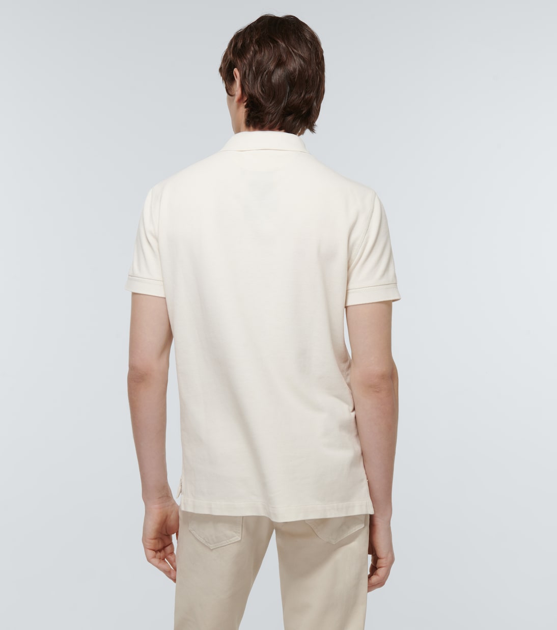 Polo tenis en piqué de algodón | Tom Ford