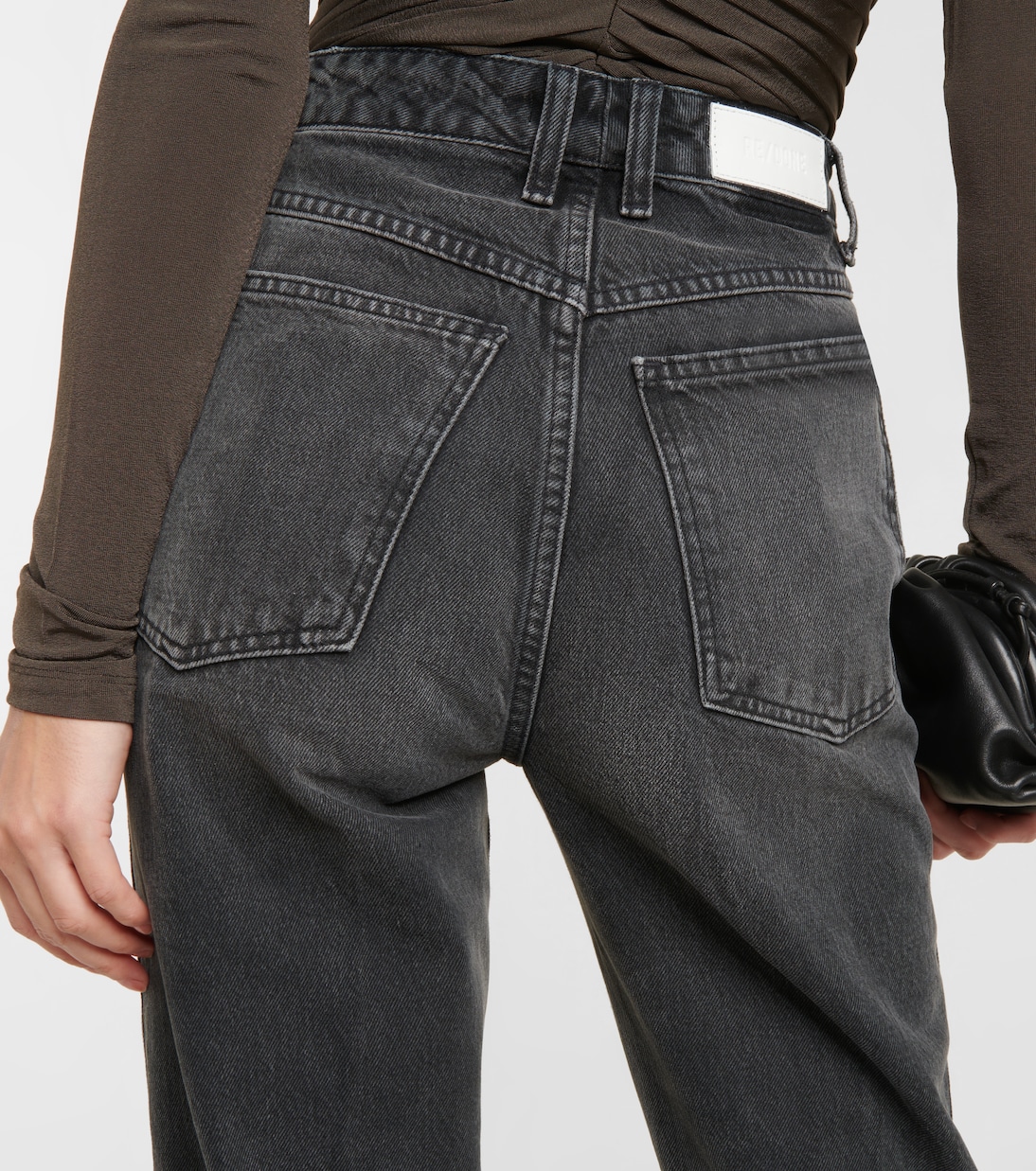 70s high-rise straight jeans | Re/Done