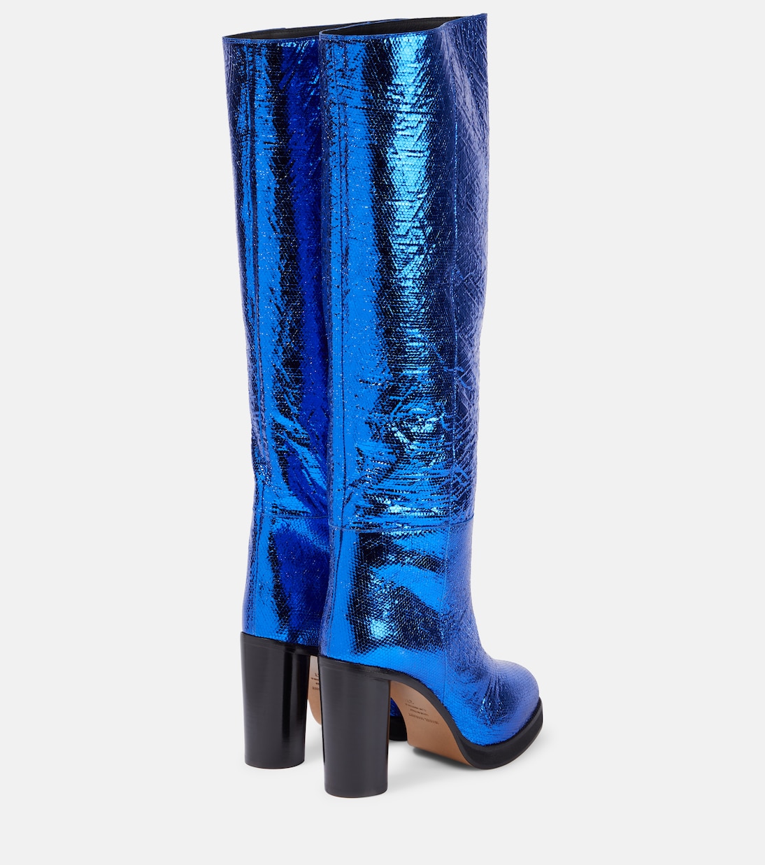 Botas altas Lylene de piel metalizada | Isabel Marant
