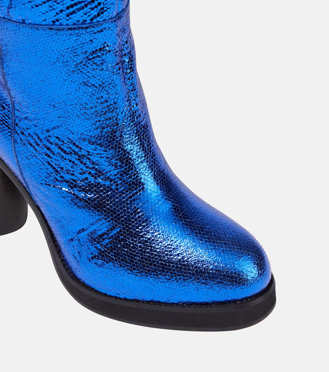Botas altas Lylene de piel metalizada | Isabel Marant