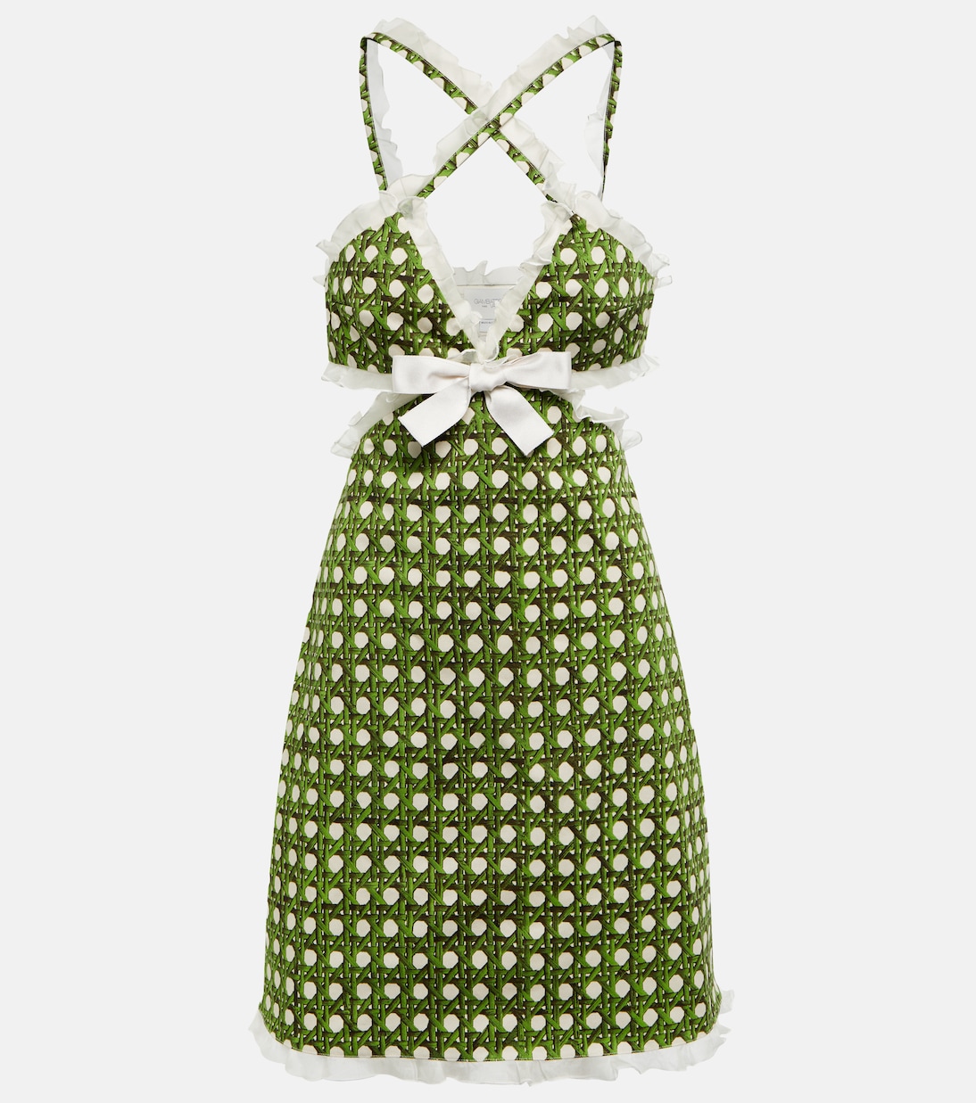 Miniabito in gabardine con cut-out | Giambattista Valli