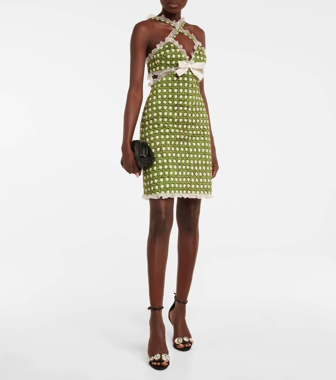 Miniabito in gabardine con cut-out | Giambattista Valli