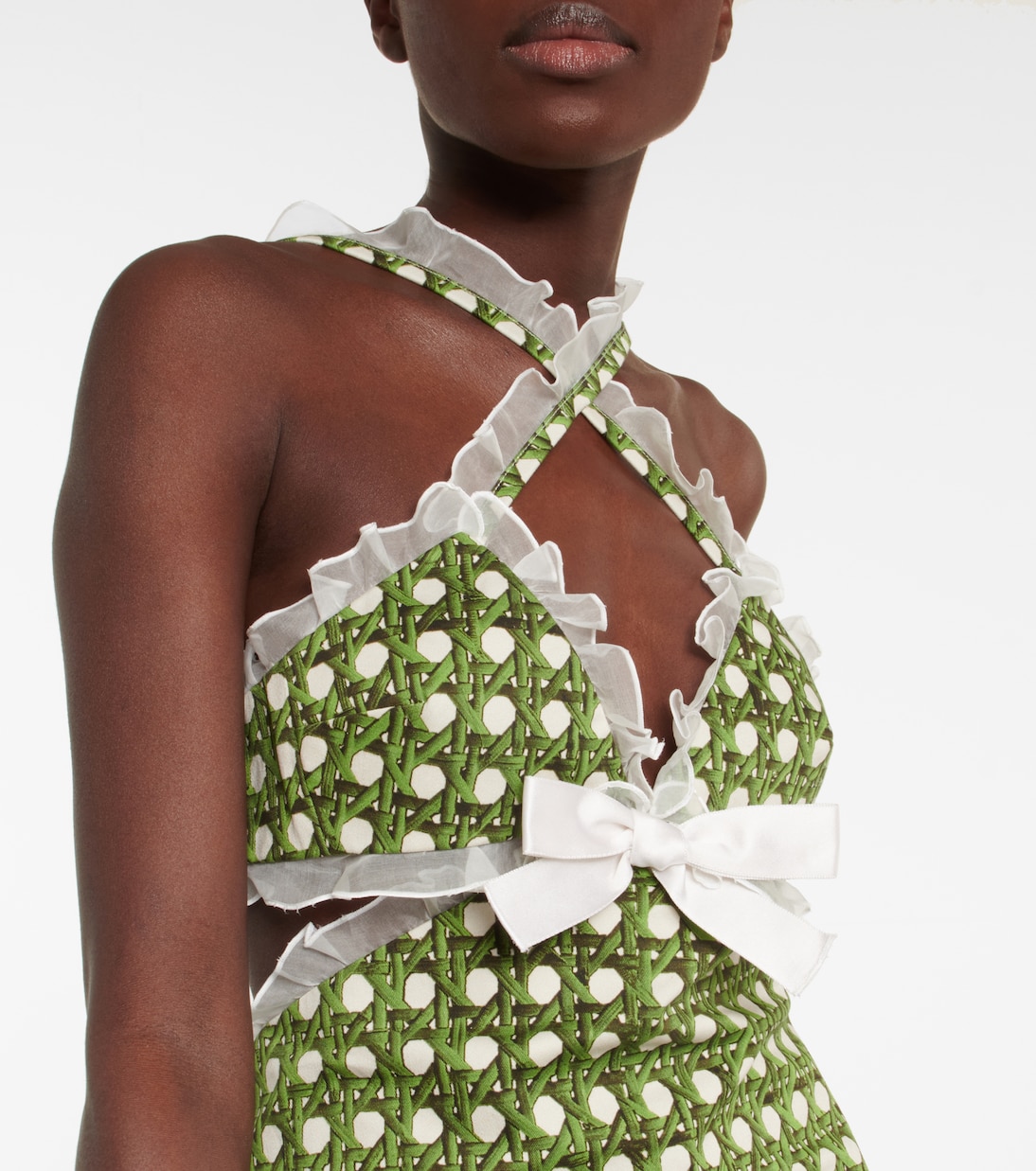 Miniabito in gabardine con cut-out | Giambattista Valli