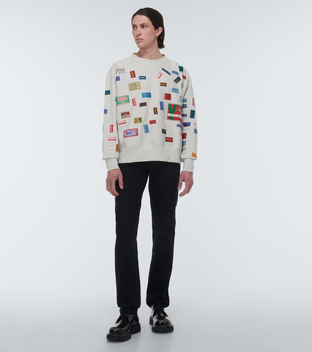Felpa in cotone con stampa | Kenzo
