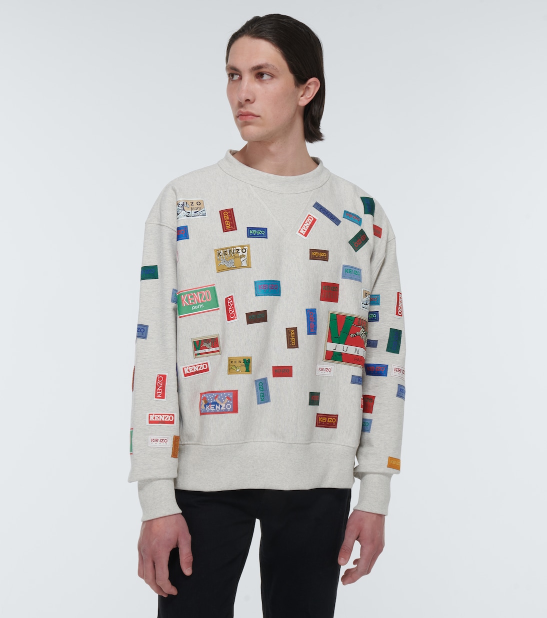 Felpa in cotone con stampa | Kenzo
