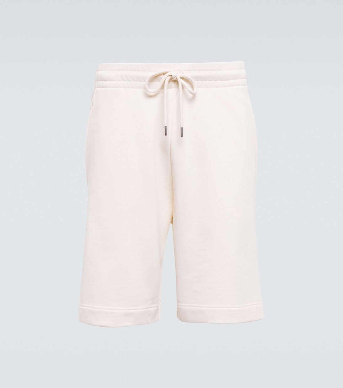 Shorts in jersey di cotone con coulisse | Dries Van Noten