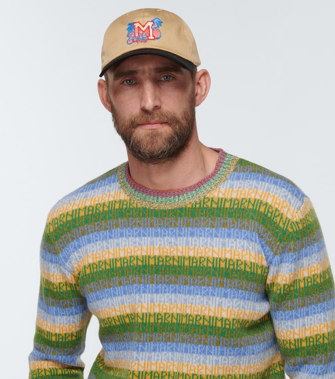 Gorra de algodón con logo | Marni