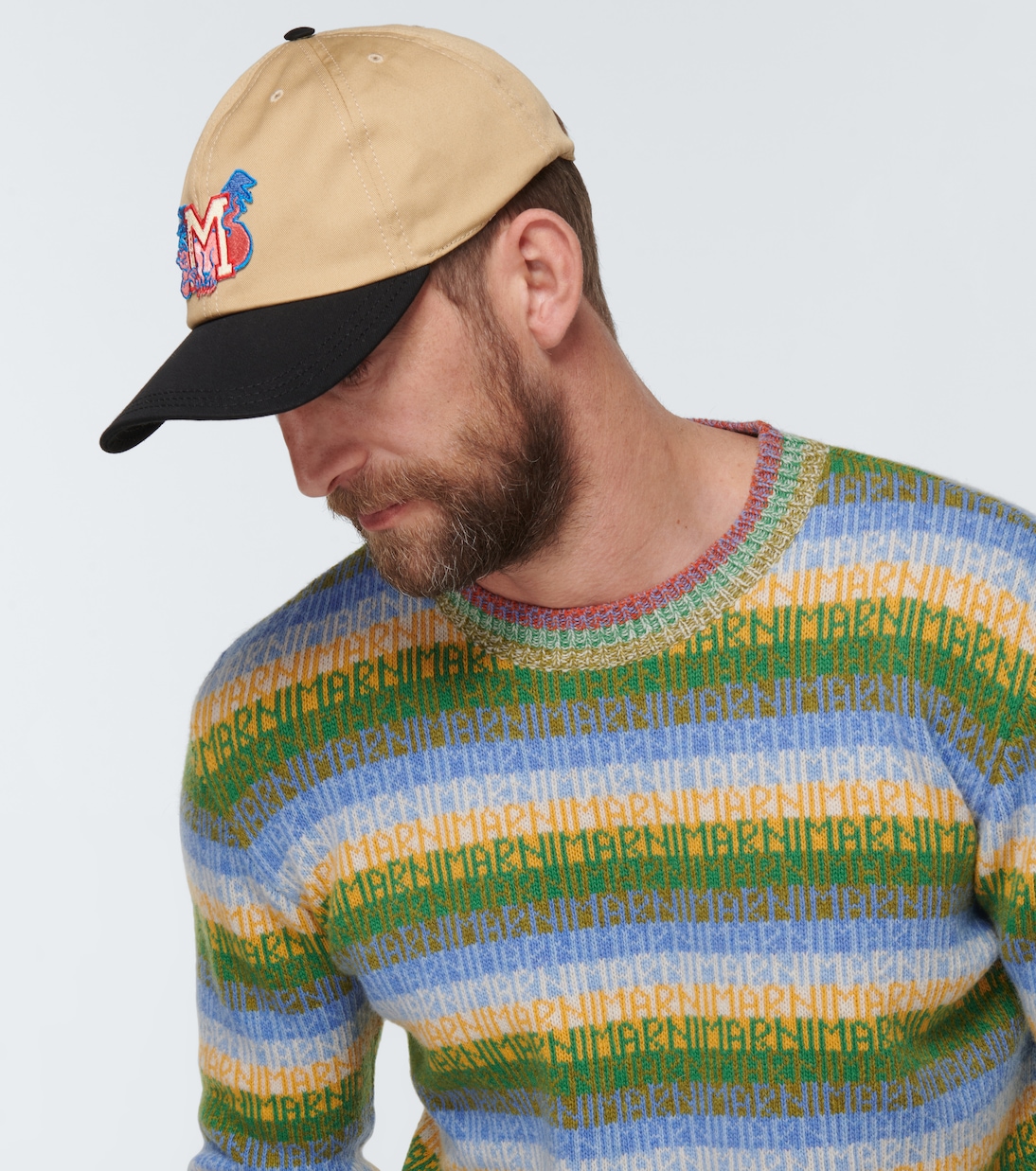 Gorra de algodón con logo | Marni