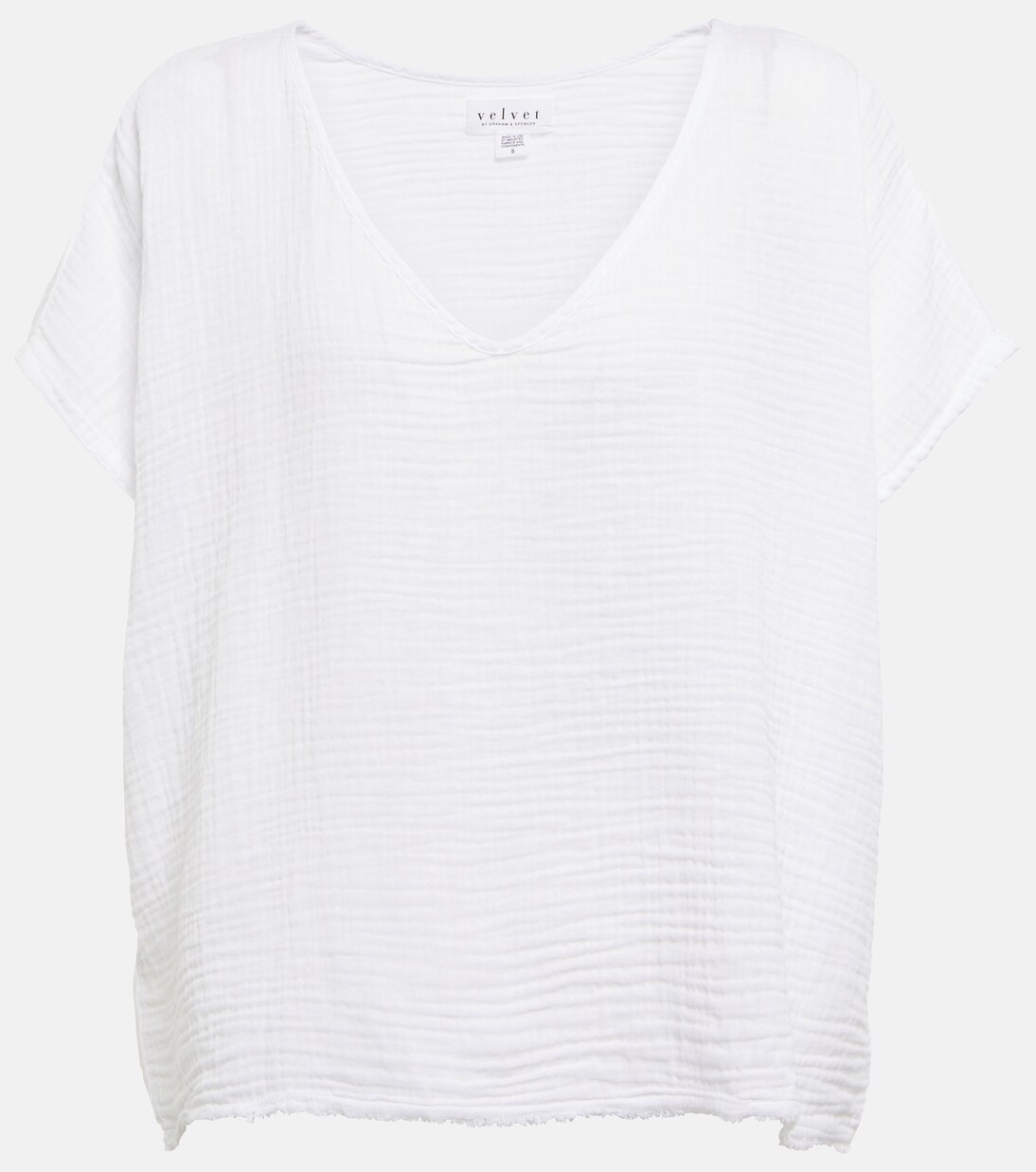 Elsa cotton gauze top | Velvet