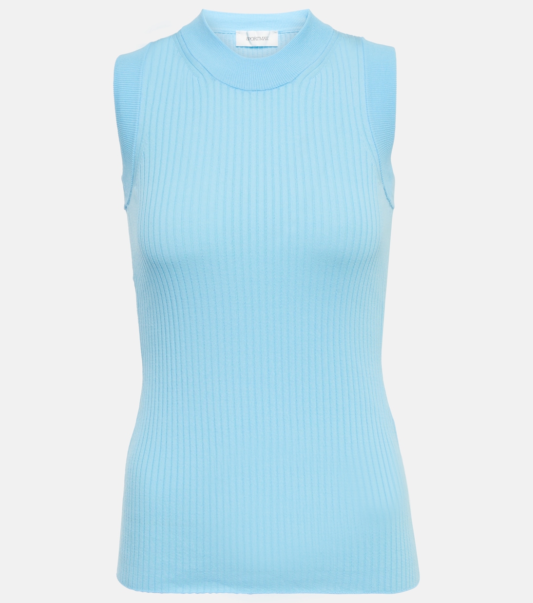 Nido ribbed-knit cotton tank top | Sportmax