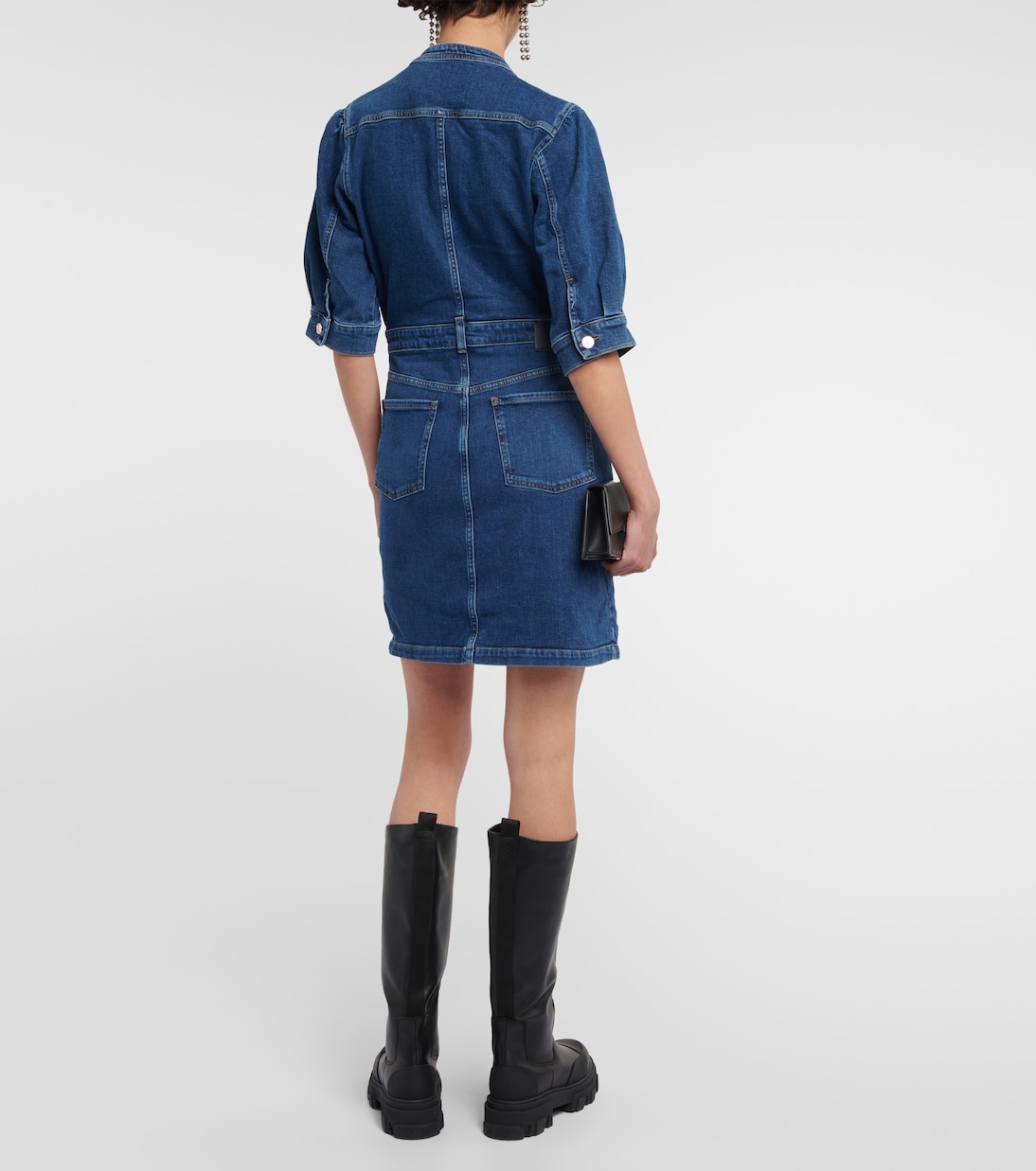Marina denim minidress | 7 For All Mankind
