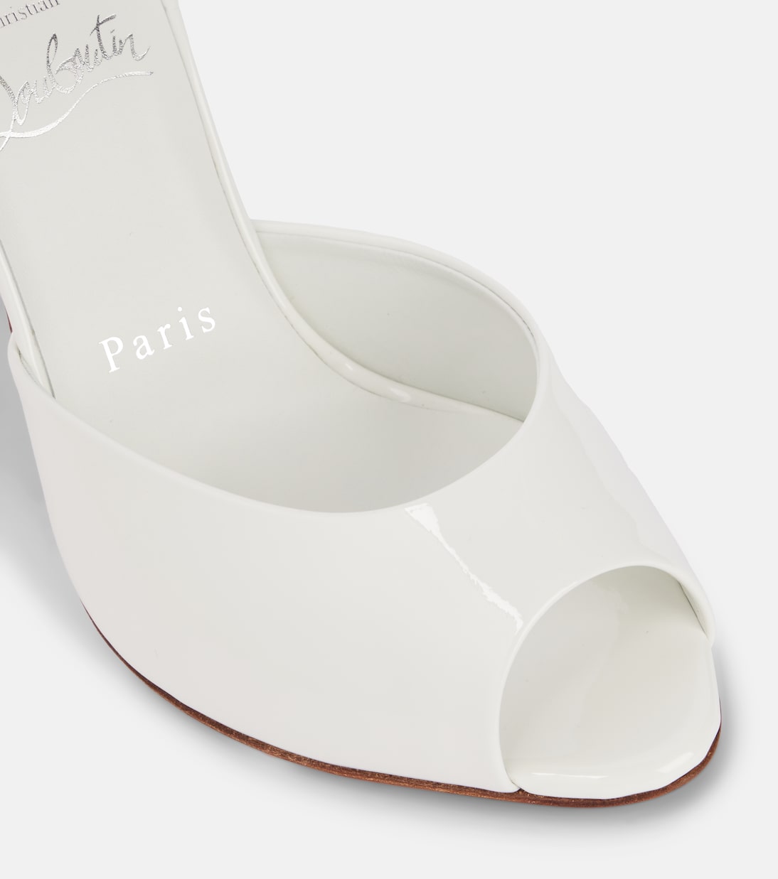 Mules da sposa Me Dolly in vernice | Christian Louboutin