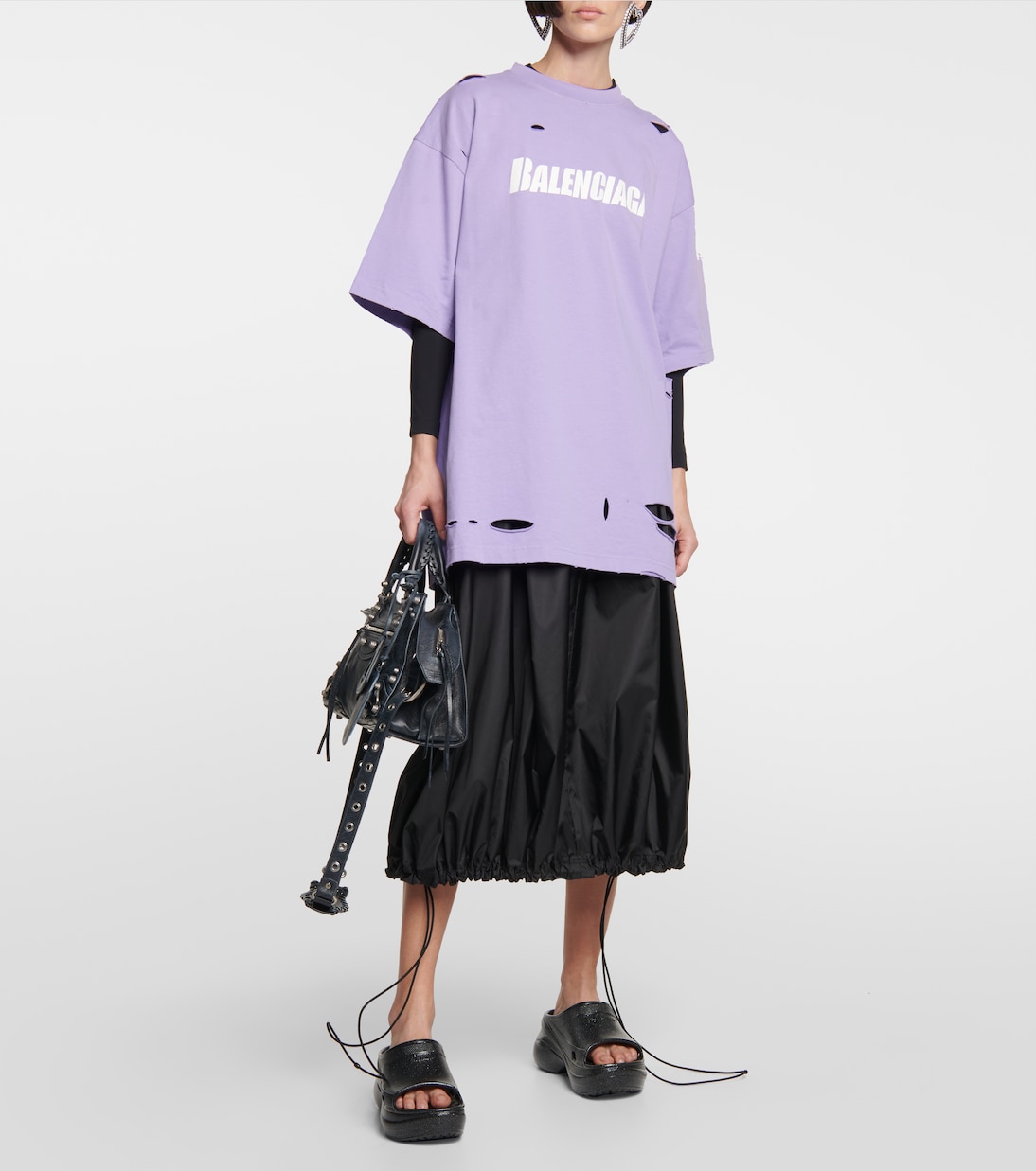x Crocs platform slides | Balenciaga