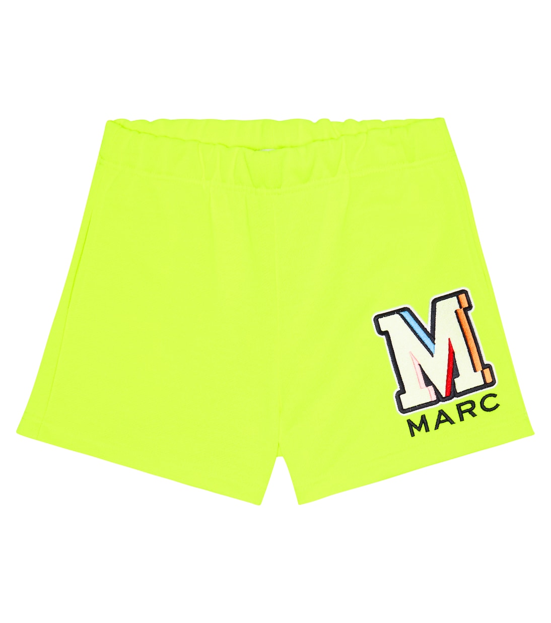 Shorts in misto cotone con logo | Marc Jacobs Kids
