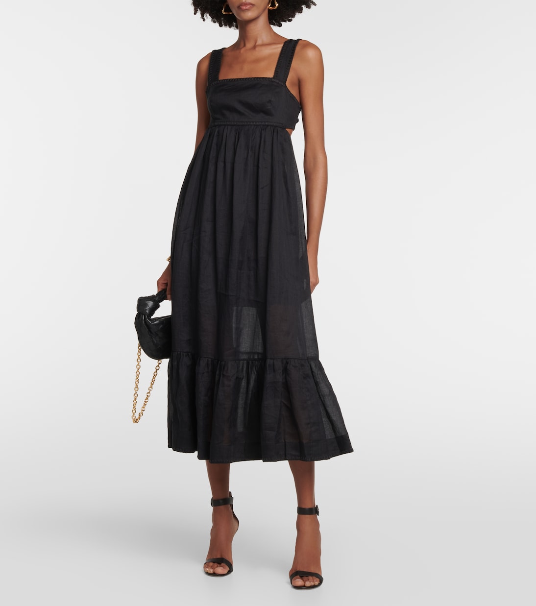 Abito midi in ramia | Zimmermann