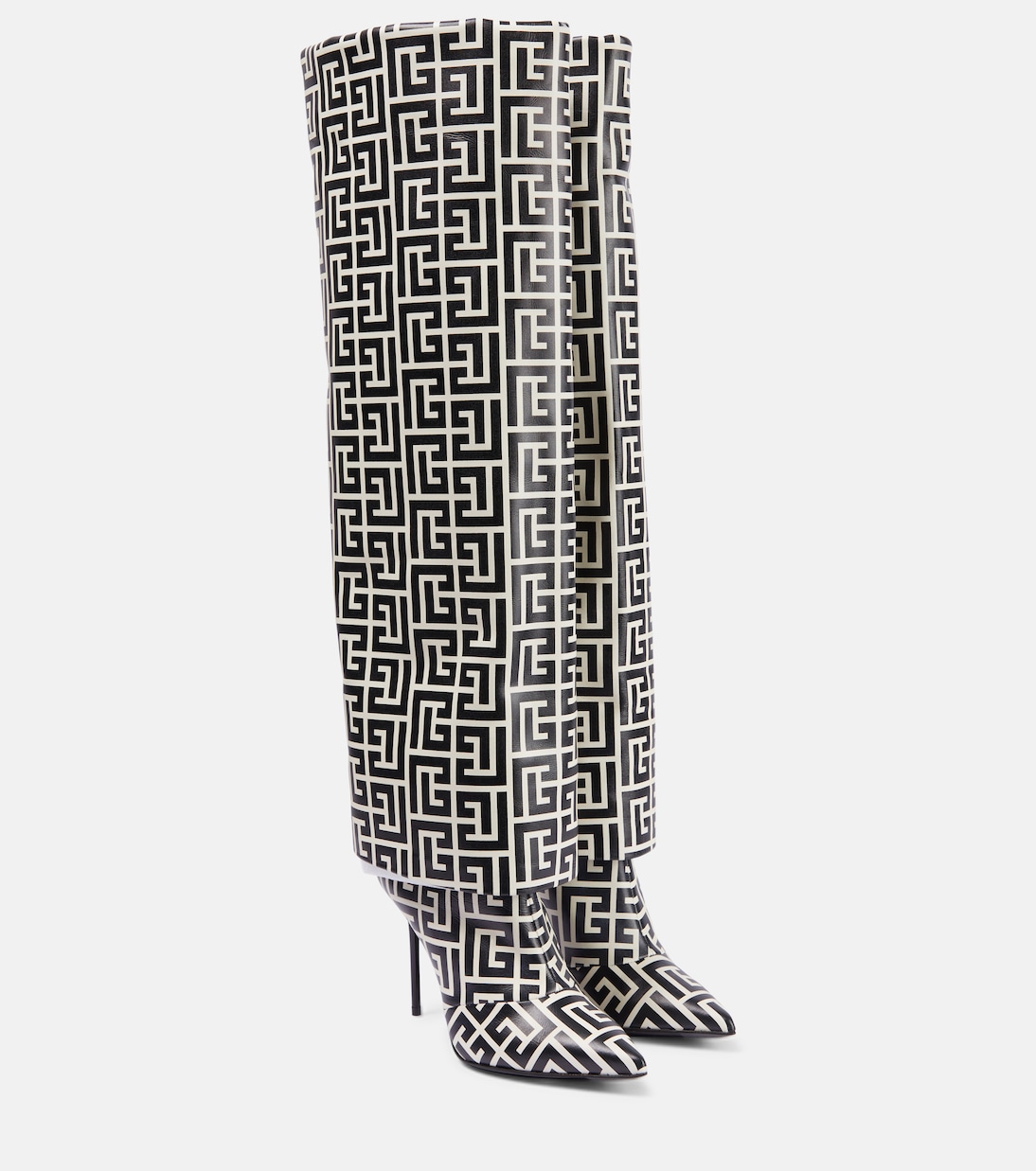 Botas altas Ariel con monograma | Balmain