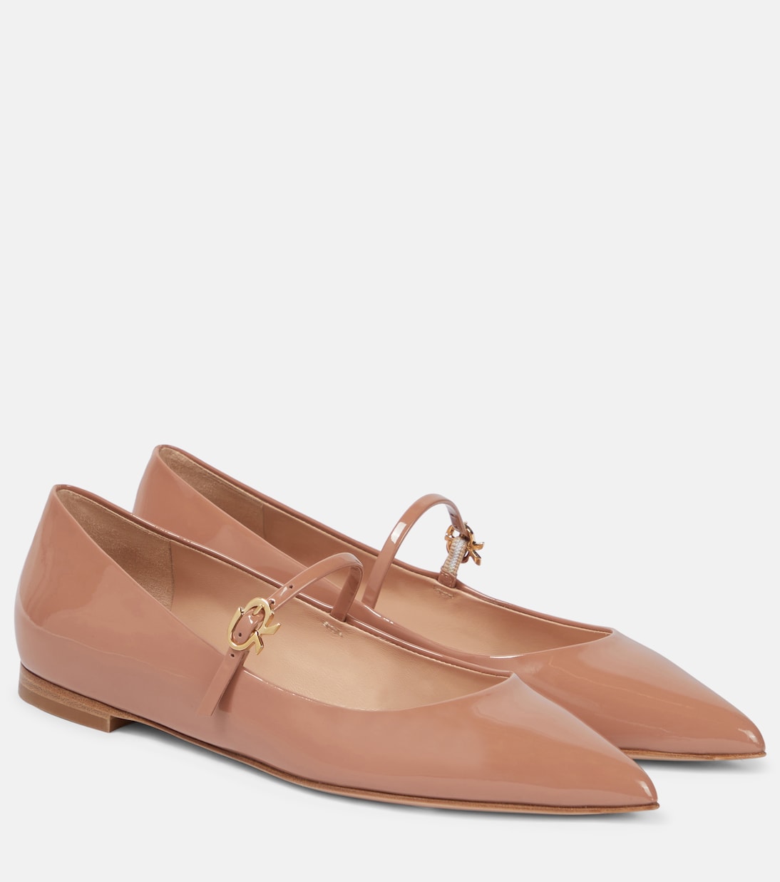 Bailarinas Ribbon de charol | Gianvito Rossi