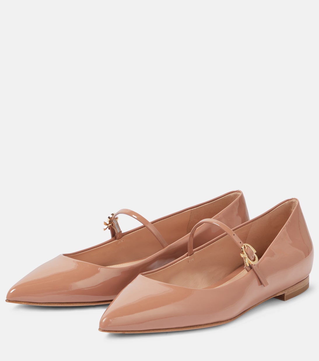 Bailarinas Ribbon de charol | Gianvito Rossi