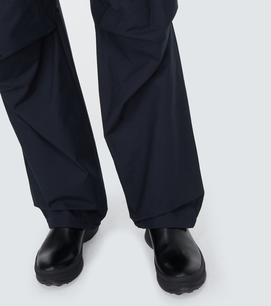 Pantalones de algodón con cremallera | Jil Sander