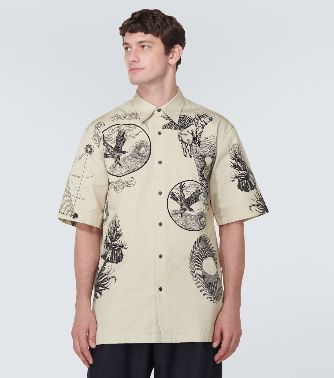 Camicia Cassidye in popeline di cotone | Dries Van Noten