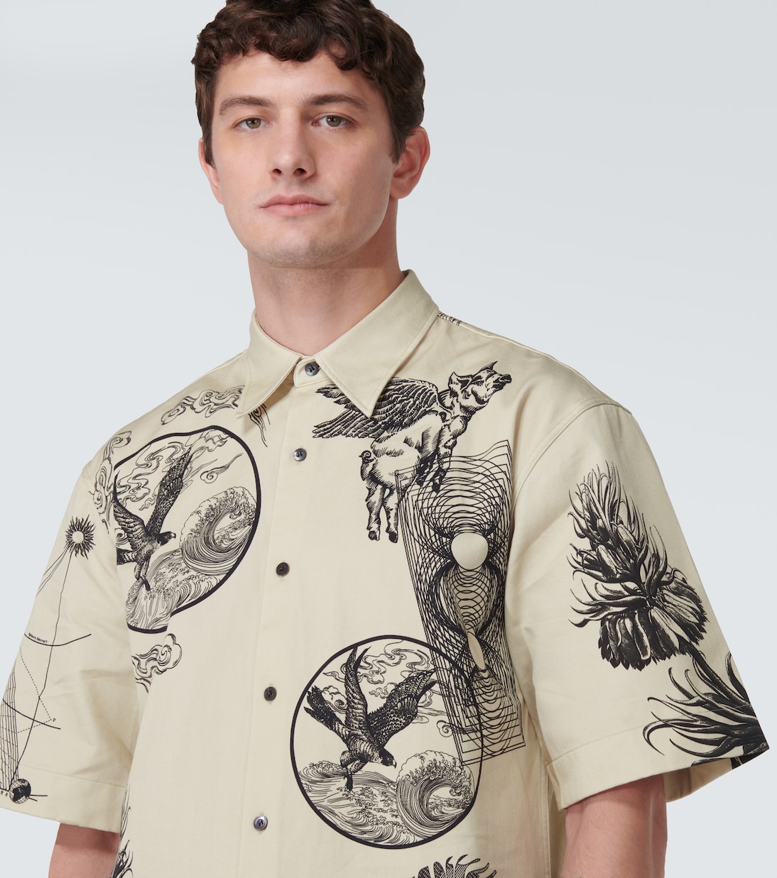 Camicia Cassidye in popeline di cotone | Dries Van Noten