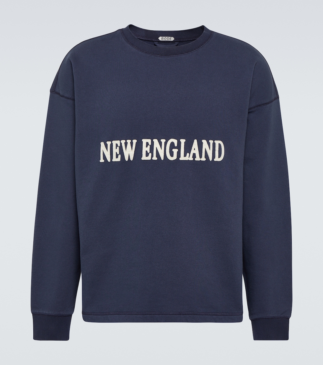 Felpa New England in jersey di cotone | Bode