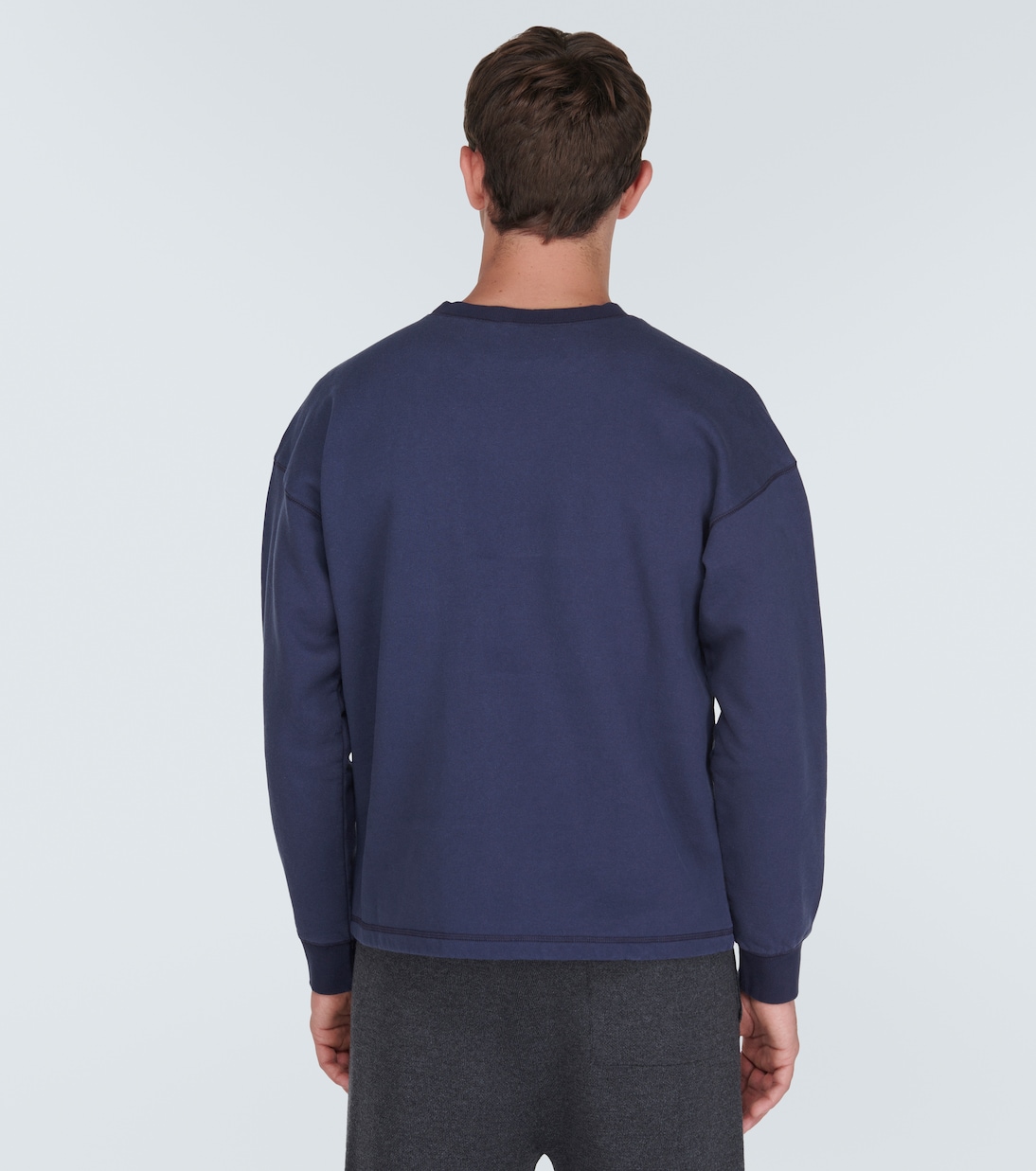Felpa New England in jersey di cotone | Bode