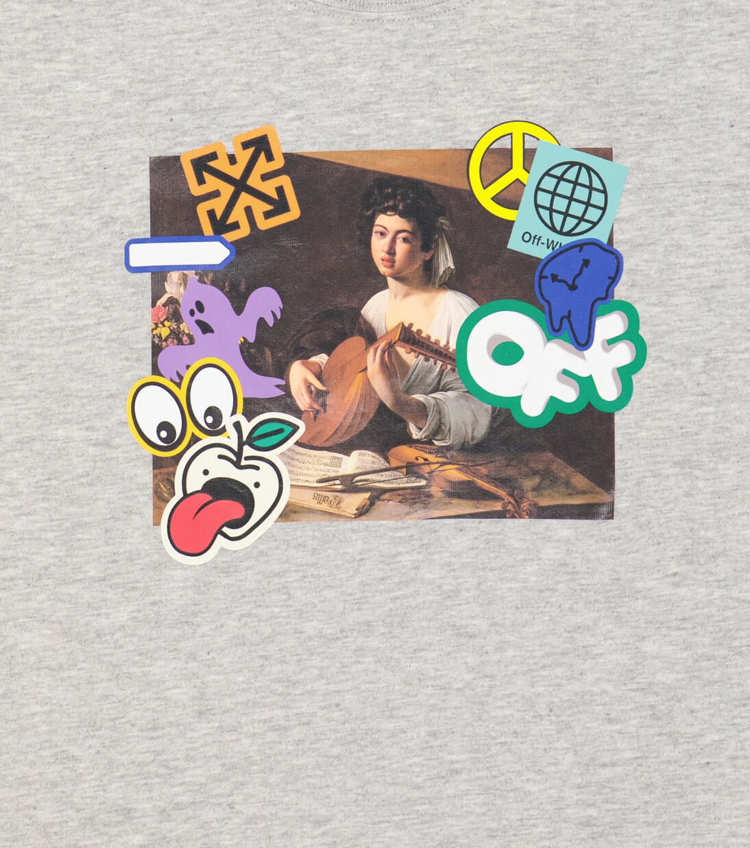 Camiseta en jersey de algodón estampada | Off-White Kids