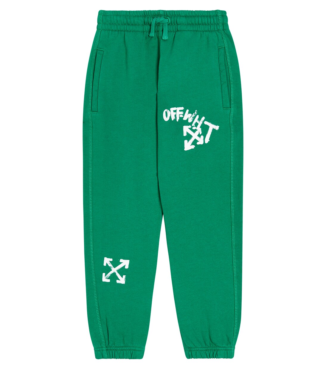 Pantalon de survêtement en coton à logo | Off-White Kids
