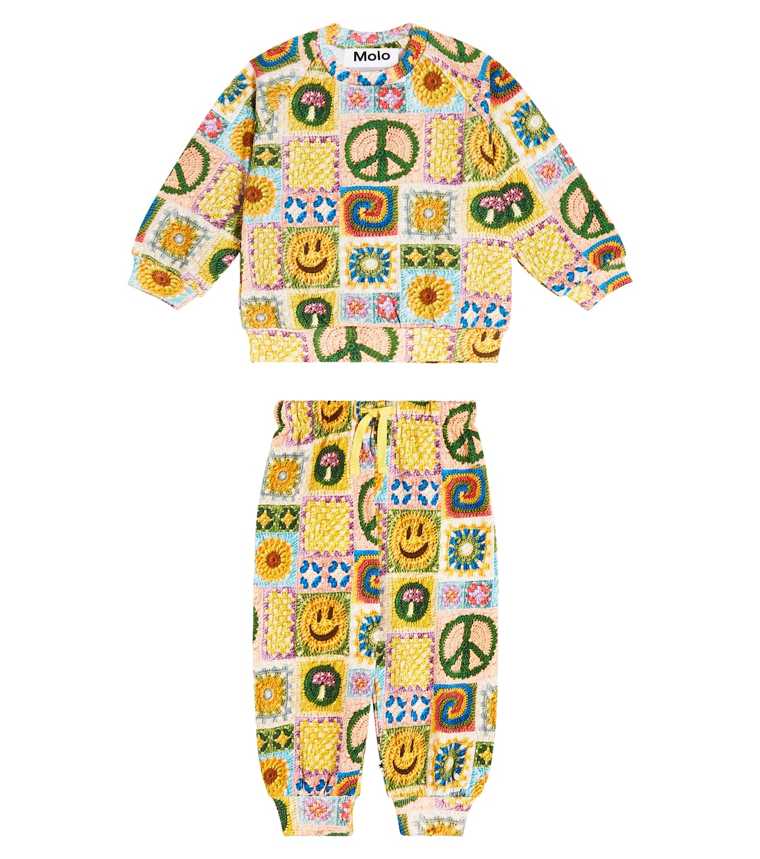 Bebé - set de sudadera Disc y pantalón Simeon | Molo