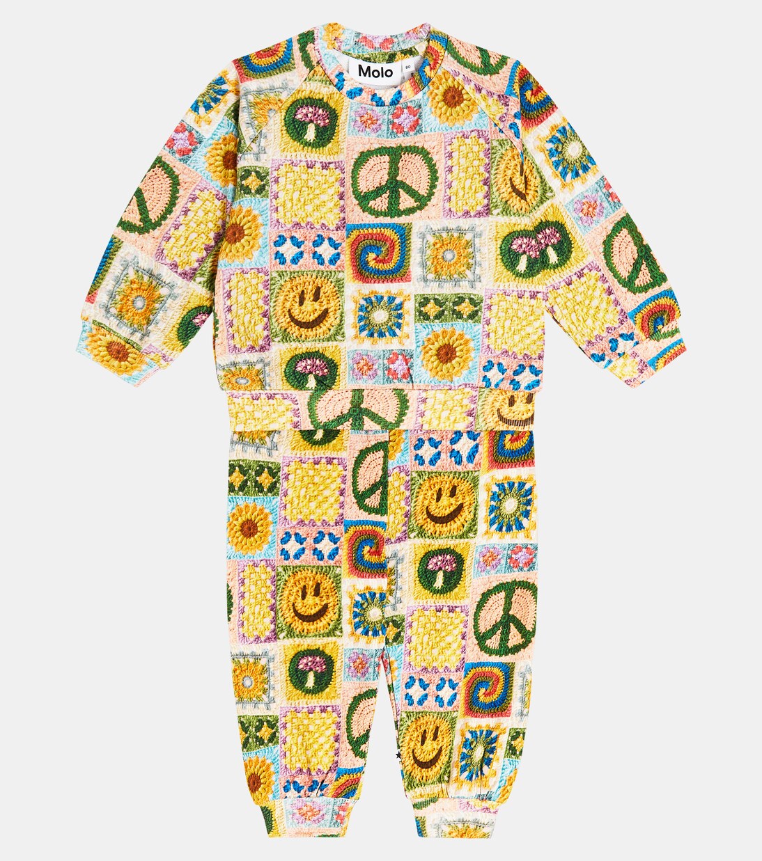 Bebé - set de sudadera Disc y pantalón Simeon | Molo