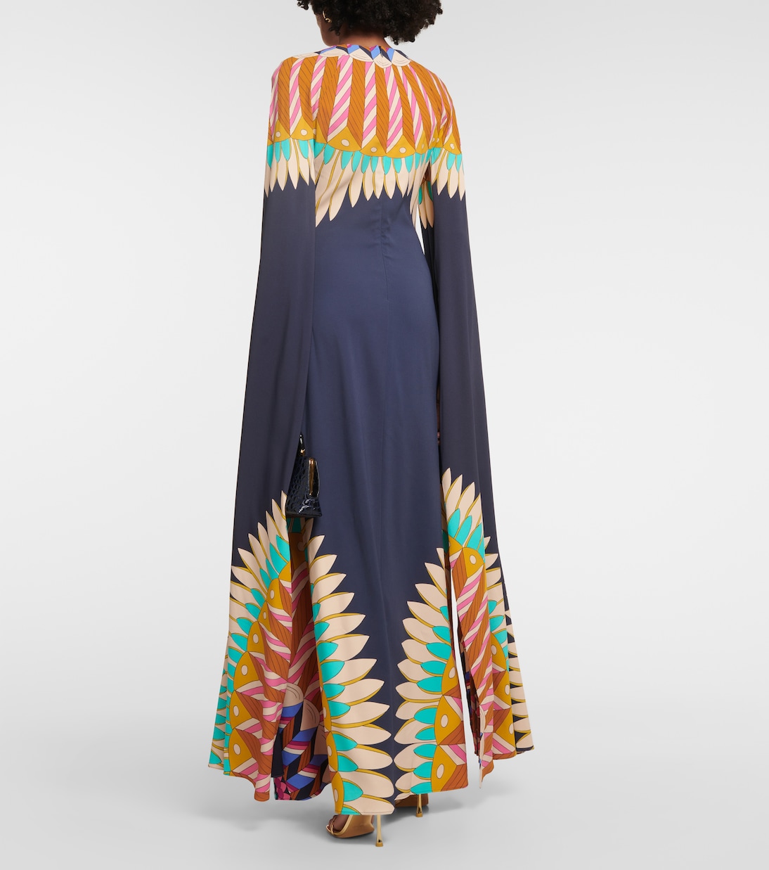 Robe longue Hathor imprimée | La DoubleJ