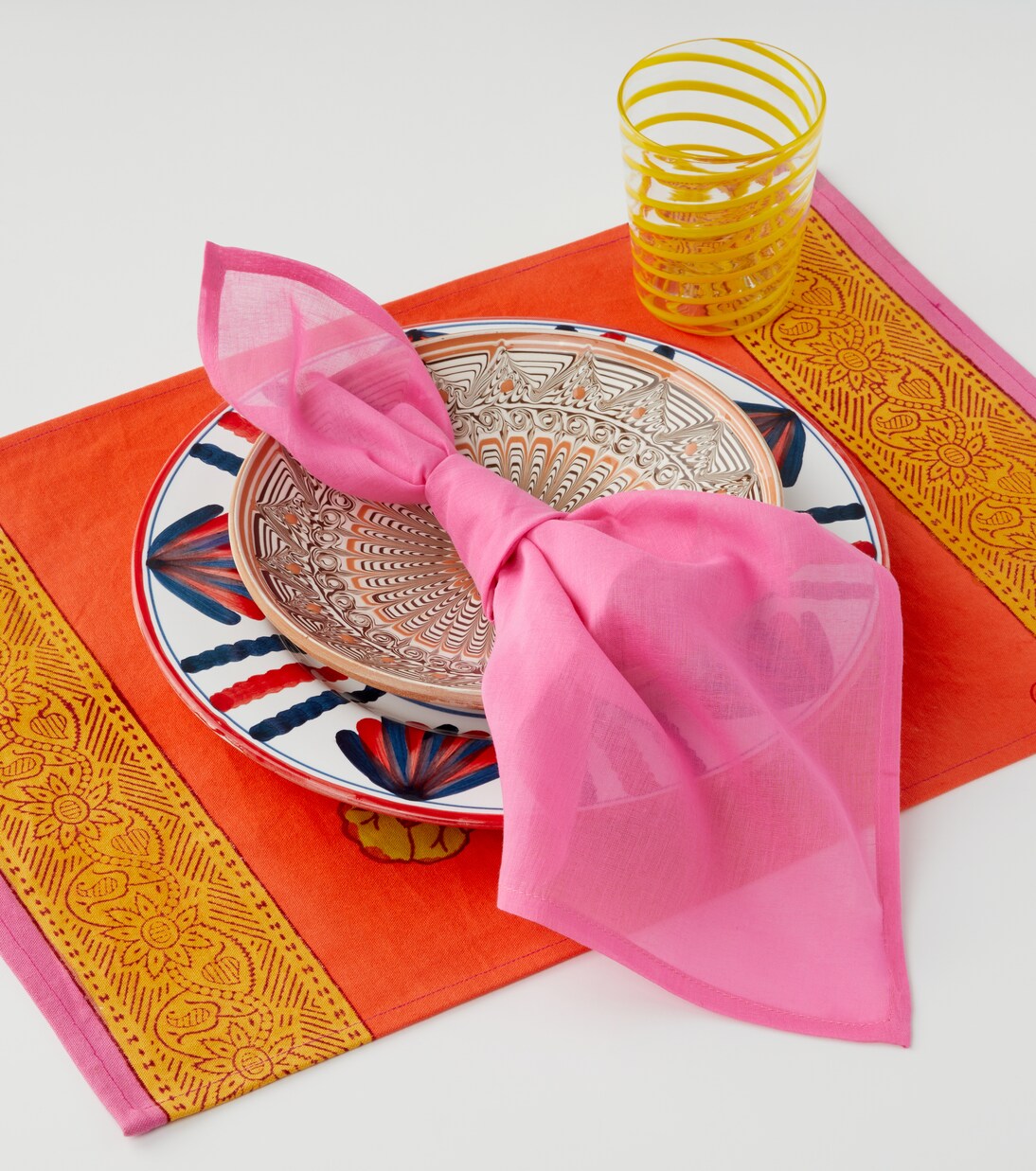 Set of 6 cotton napkins | Lisa Corti