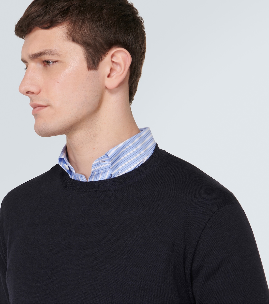 Pull en laine, soie et cachemire | Lardini