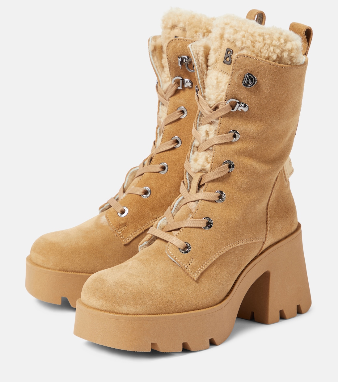Seoul 1B shearling-lined suede ankle boots | Bogner