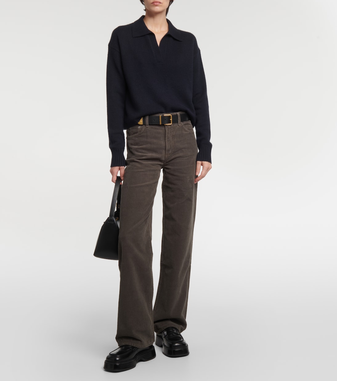 Mid-Rise Straight Jeans Harper aus Cord | Agolde