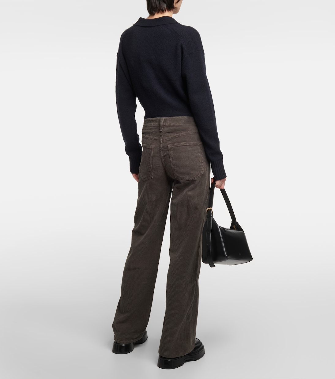Mid-Rise Straight Jeans Harper aus Cord | Agolde