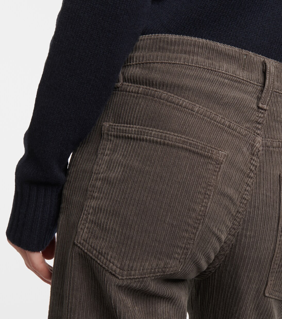 Mid-Rise Straight Jeans Harper aus Cord | Agolde