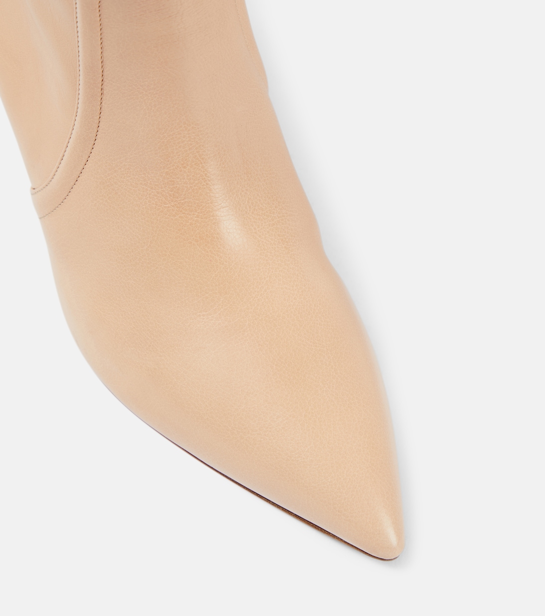 Stiletto 60 leather knee-high boots | Paris Texas