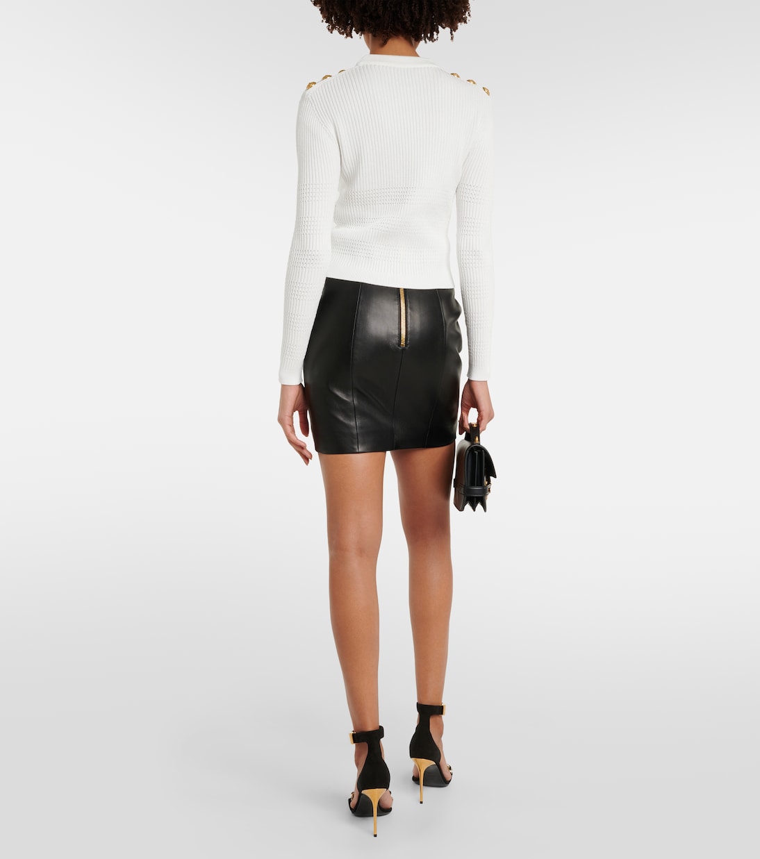 Embellished knitted top | Balmain