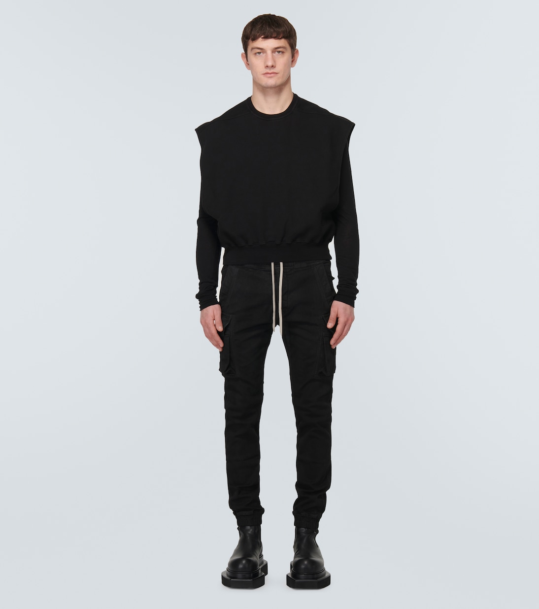 Tatlin cotton jersey T-shirt | DRKSHDW by Rick Owens